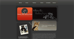 Desktop Screenshot of deserthillsvet.com